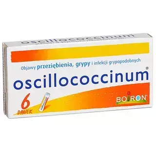 Oscillococcinum Boiron granulki w pojemniku 6 sztuk a 1 dawka