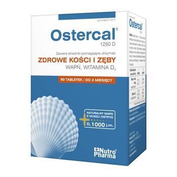 Ostercal 1250 D  90 tabletek powlekanych 