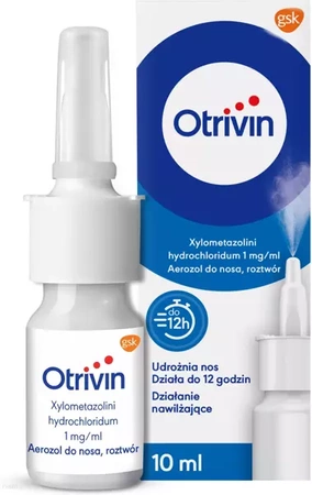 Otrivin 0,1% aerozol do nosa 10ml