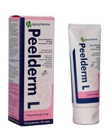 PEELDERM L dermatologicznu peeling do twarzy i ciała, 100 g