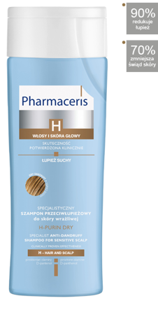 PHARMACERIS H PURIN DRY szampon przeciwłupieżowy 250m