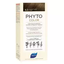 PHYTO COLOR 6.3 Farba do włosów ciemny złoty blond