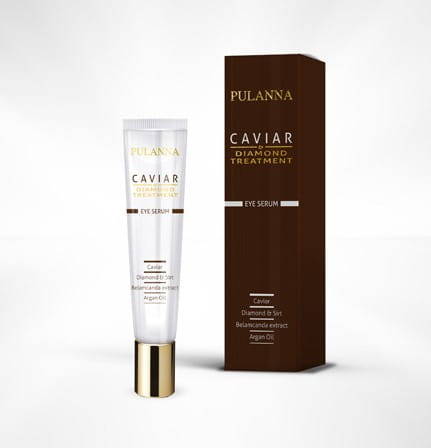 PULANNA Cawior & Diamond serum pod oczy 20 ml