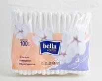 Patyczki higieniczne BELLA, 100 sztuk