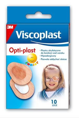 Plast. OPTIPLAST 62x50mm /junior/ x10 sztuk