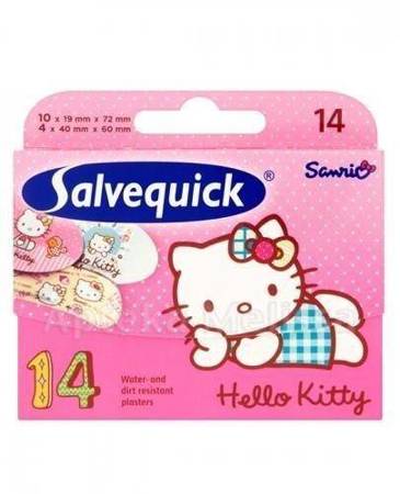 Plast.SALVEQUICK Hello Kitty 14szt.
