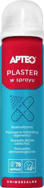 Plaster w sprayu APTEO, 60 ml