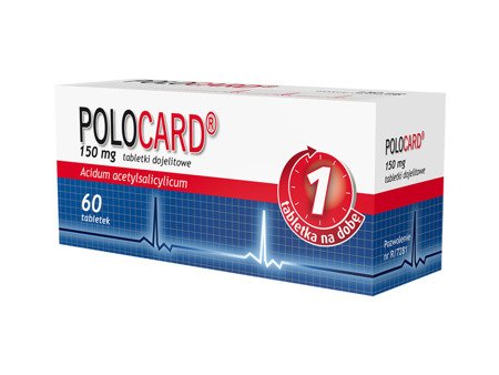 Polocard 150 mg, 60 tabletek dojelitowych