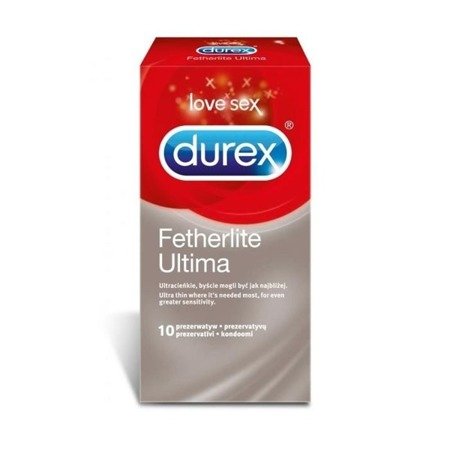 Prezerwatywy DUREX Fetherlite ultima x10szt.