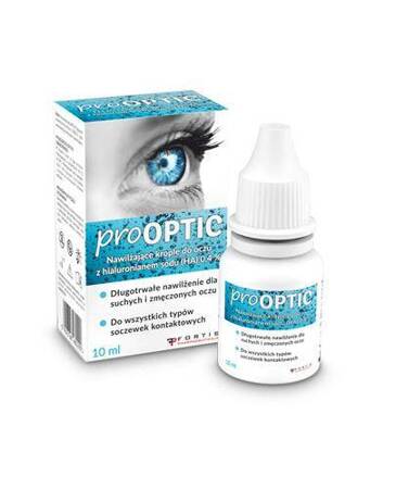 ProOPTIC krople do oczu nawilżające 0,4% HA - 10 ml