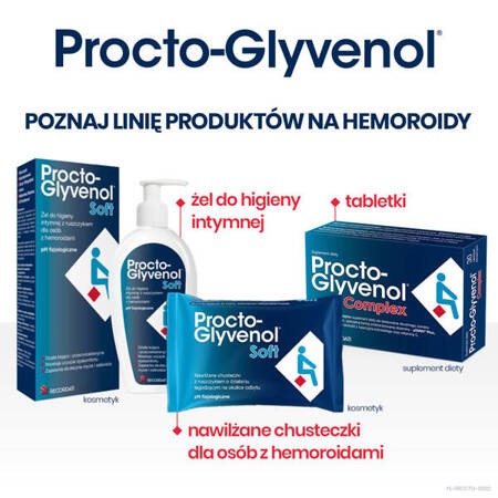 Procto-Glyvenol chusteczki nawiilżające Soft 30 sztuk