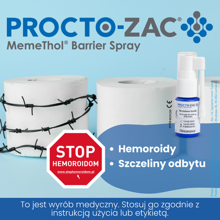 Procto-zac MemeThol Barrier Spray 10ml