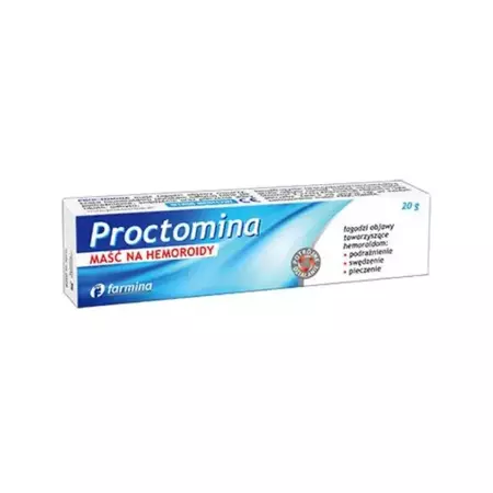 Proctomina Maść na hemoroidy, 20 g