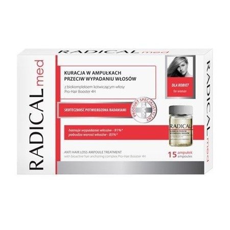 Radical Med przeciw wypadaniu włosów dla KOBIET x15amp
