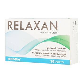 Relaxan, 30 tabletki powlekane