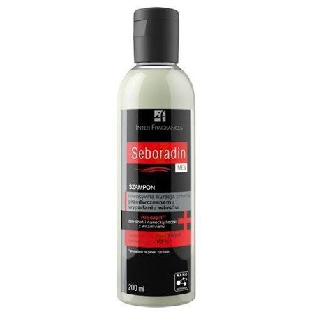 SEBORADIN MEN szampon przeciw wypadaniu włosów 200ml