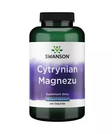 SWANSON CYTRYNIAN  MAGNEZU 240 tabletek