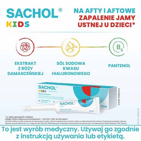 Sachol Kids żel 15ml