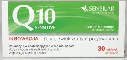 Sensilab Q10 Sensitive x 30 tabl. do ssania