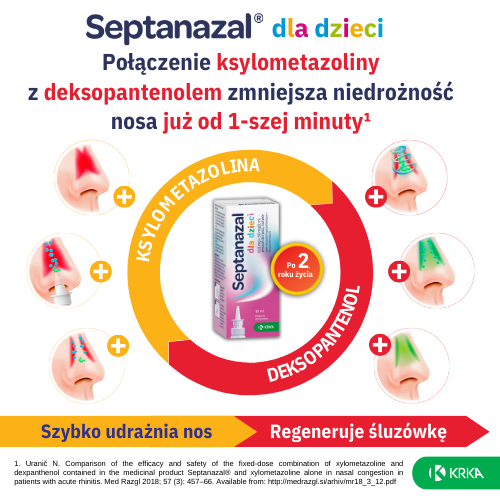 Septanazal dla dzieci aerozol do nosa 10ml