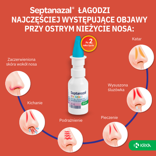 Septanazal dla dzieci aerozol do nosa 10ml