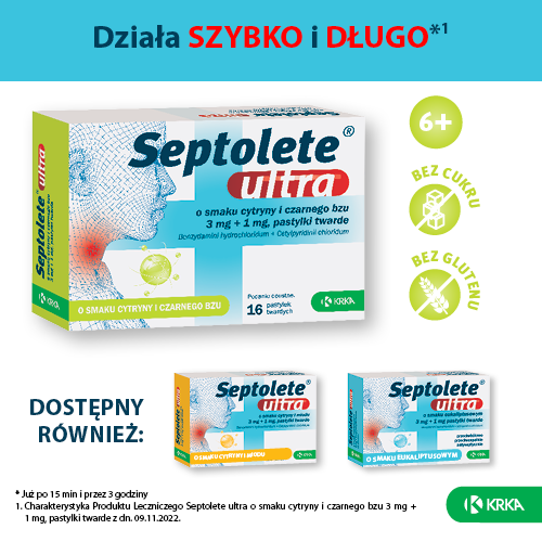 Septolete ultra cytr+czarny bez *16 