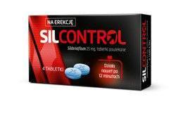 Silcontrol 25 mg 4 tabletki powlekane