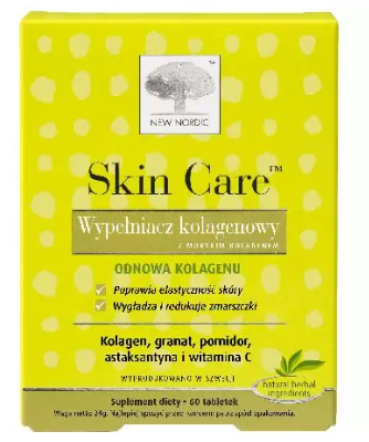 Skin Care Wypełniacz Kolagenowy, 60 tabletek