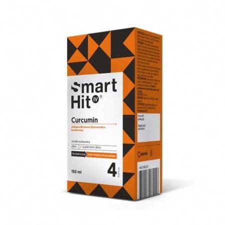 SmartHit IV Curcumin liposom.kurkum.150ml,data ważności 2024/4