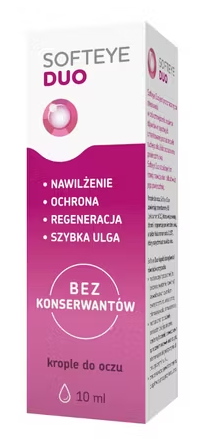 Softeye Duo krople do oczu, 10 ml