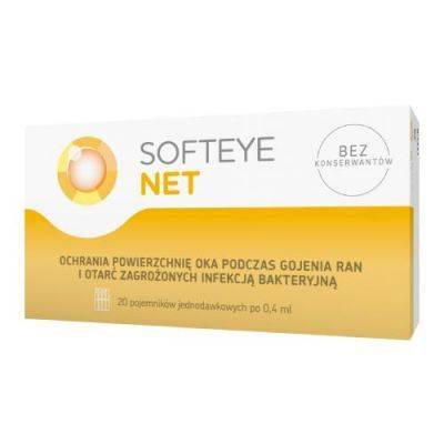 Softeye Net żel do oczu 20 pojemników po 0,4 ml