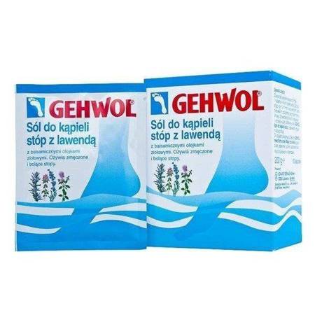 Sól GEHWOL Ziołowa sól do kąpieli stóp z lawendą 250g