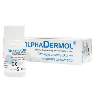 Solphadermol 5% płyn, 2 ml