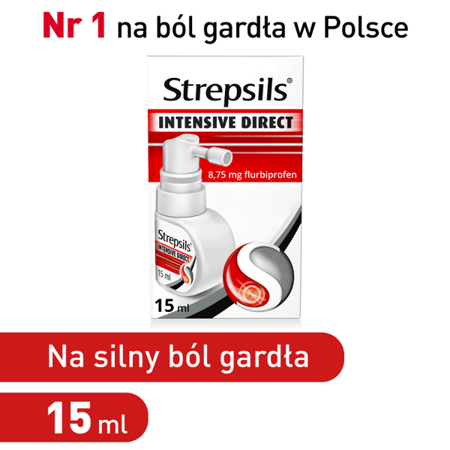 Strepsils Intensive Direct aerozol 15ml