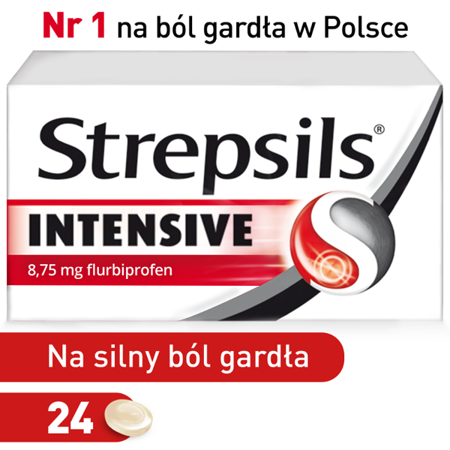 Strepsils Intensive x 24 tabl.do ssania