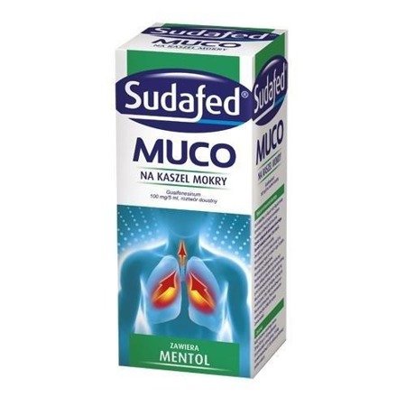 Sudafed Muco na kaszel mokry, 150 ml