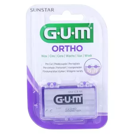 Sunstar GUM Wosk ortodontyczny mięt.724*1