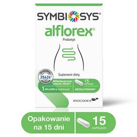 Symbiosys Alflorex, 15 kapsułek