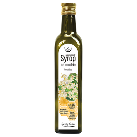 Syrop na miodzie Kwiat Bzu 250 ml 