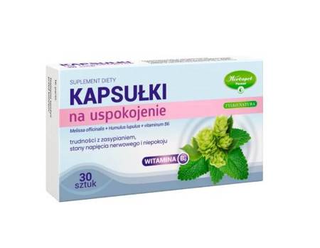 TYLKO NATURA Kapsułki na uspokojenie, 30 kapsułek