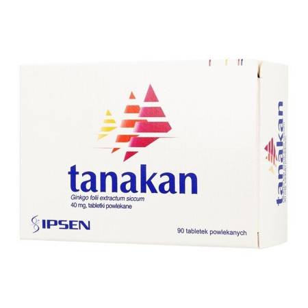 Tanakan 40 mg 90 tabletki powlekane