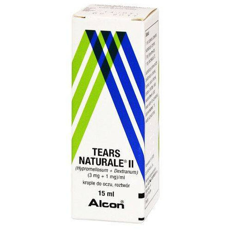 Tears Naturale II krople do oczu 15ml