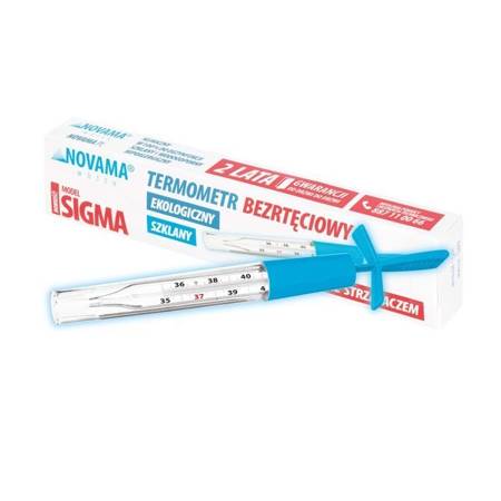 Termometr bezrtęciowy NOVAMA WHITE SIGMA 1szt