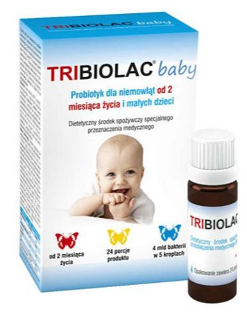 Tribiolac Baby krople, 5ml (butelka z zakraplaczem)