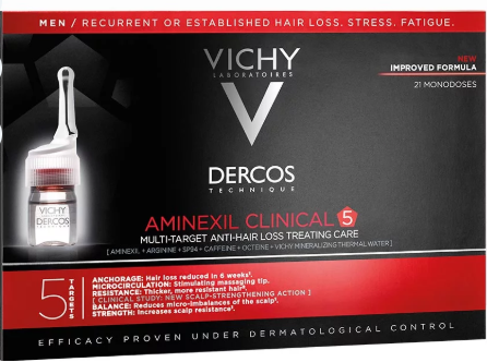 VICHY AMINEXIL CLINICAL 5 - formuła dla mężczyzn 21 ampułek