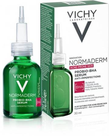 VICHY NORMADERM Serum przeciwtrądzikowe z kwasem BHA, 30ml data ważności 2024/08