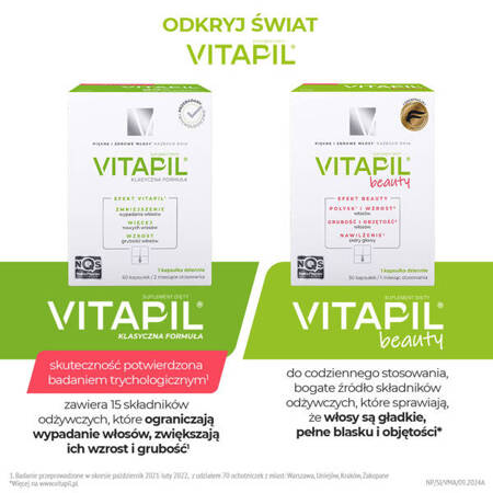 VITAPIL® mama – przy wypadaniu włosów po ciąży i podczas karmienia piersią, 60 kapsułek 