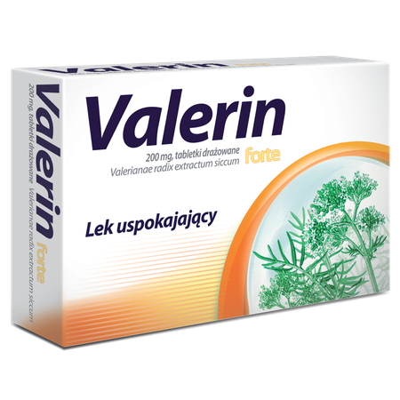 Valerin forte, 60 tabletek drażowane 