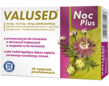 Valused Noc Plus, 30 tabletki.powlekane