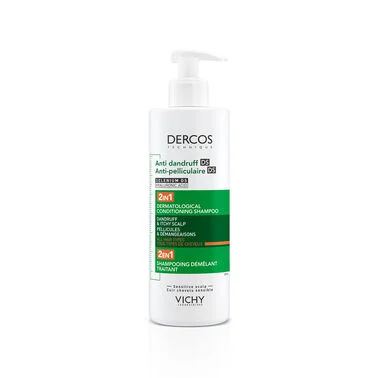 Vichy Dercos Przeciwłupieżowy 2w1 Dermatologiczny szampon, 390ml